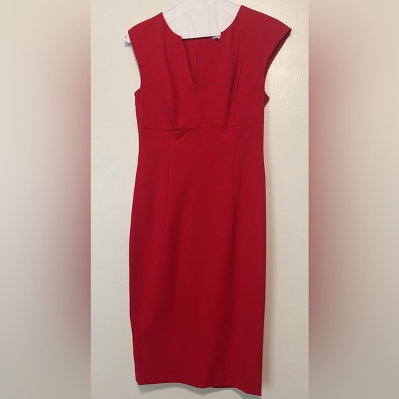 Red Calvin Klein Dress - Picture 1 of 2